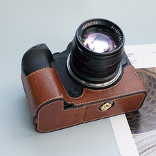 For Canon EOS R5 R6 Camera Bag Protection Dock Case Base Leather Cover Shell