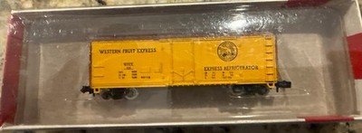 Con-Cor N Scale 40' Western Fruit Steel Reefer #1051-S