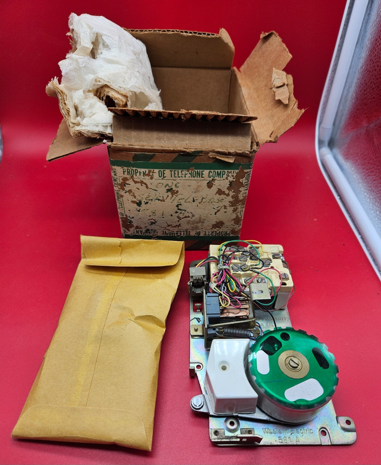 vintage Western Electric model 581A telephone base Bell Systems