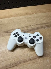 (O) Official Sony Playstation 3 PS3 Controller OEM Genuine Dualshock 3 White