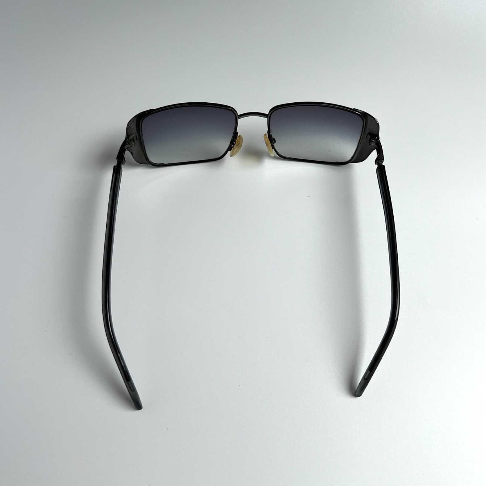 Gucci Sunglasses Wrap Authentic Rectangle Blue Gr… - image 9