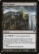 MTG Magic the Gathering Dark Ritual (DDE-18/3240) The List LP - The List