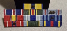USAF Custom-made Thin Ribbon Bar Rack - 10 Ribbons
