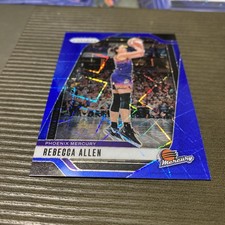 2024 Panini Prizm WNBA Rebecca Allen #124 Blue Velocity Prizm