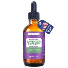 Kate Naturals Lavender Extract for Baking, Drinks, 1 Fl Oz (Pack of 1)