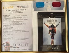 LA. LIVE.. REGAL CINEMA .LA. LIVE STADIUM 14 MICHAEL JACKSON'S THIS IS IT 27/10/