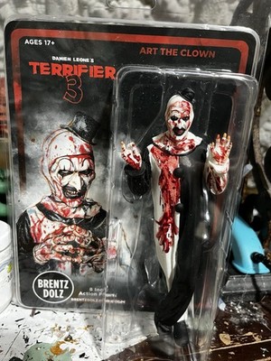 Terrifier 3 - Bloody Art The Clown Statue - 8  Art Action Figure-BrentzDolz