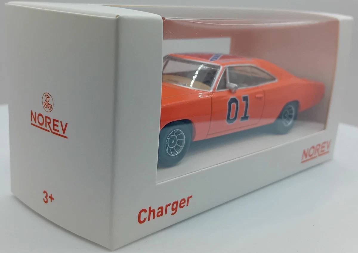 [NEW] Norev General Lee Dukes of Hazzard Dodge Charger 1969 Scale 1:43