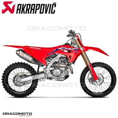 Full exhaust HONDA CRF 250 R Motocross 2022-2023 AKRAPOVIC RC S