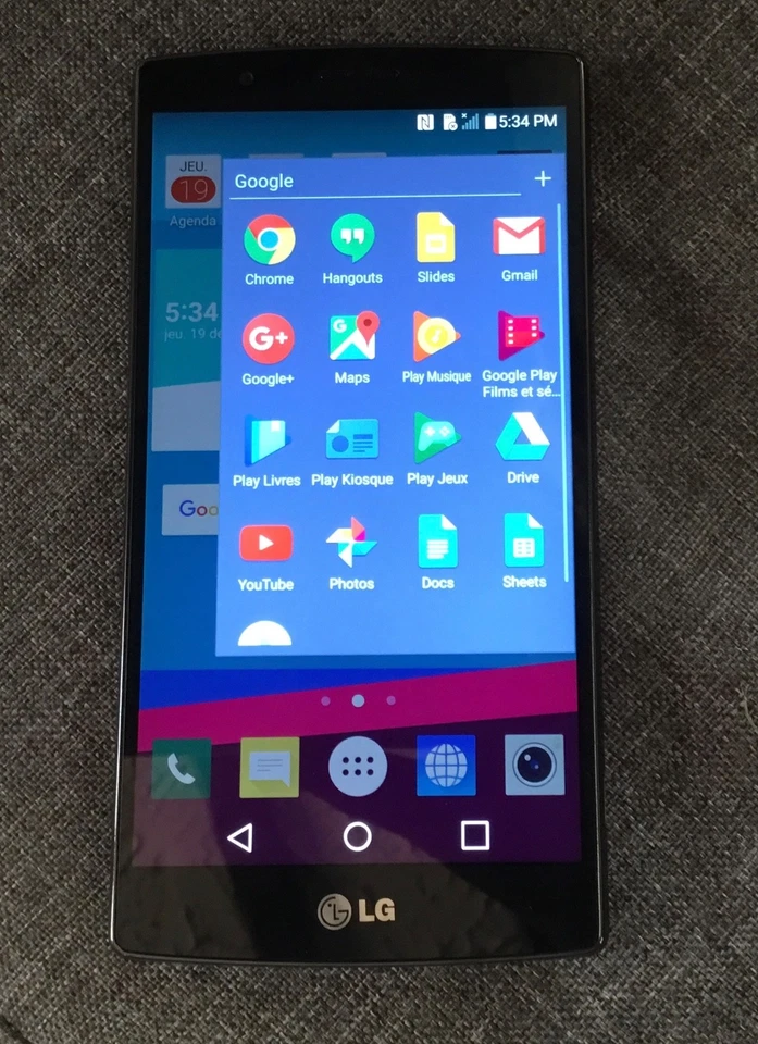 LG G4 H815 Smartphone Leather Red Wi-Fi 5.5" IPS LCD 16MP (3GB+32GB) - For Parts - Imagen 3 de 4