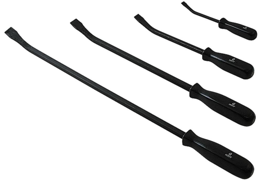 Sunex 4 Piece Black Handled Pry Bar Set