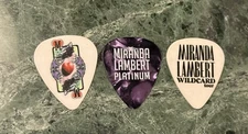 MIRANDA LAMBERT concert tour Guitar Pick Lot