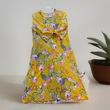Women Midi Dress Floral Print for Summer/Fall Beach Vacation
