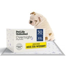 Pet Life Unlimited Overnight XXL Puppy Pads for Dogs, Potty Training Pee Pads...