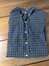 Ralph Lauren Men's Classic Fit Long Sleeve Shirt Plaid Button Down, Size Large