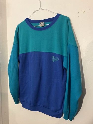 Vintage Dunlop color block sweatshirt small