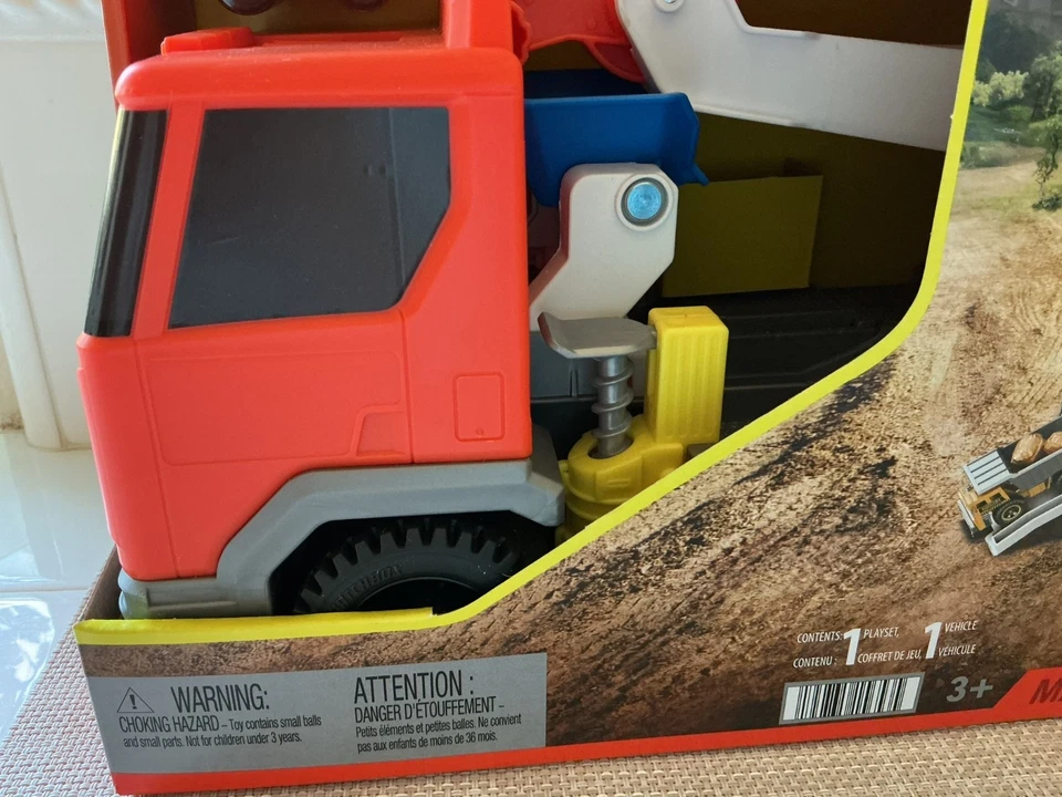 Matchbox Action Drivers Transforming Excavator Playset Truck 1:64 Vehicle NIB - Image 3 of 4