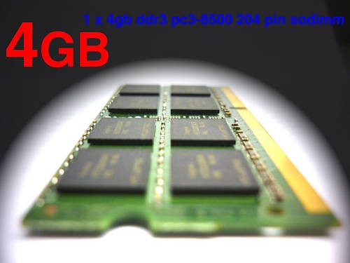 4GB DDR3 1066MHz 1066 LAPTOP RAM HP TOSHIBA DELL SONY - Picture 2 of 2