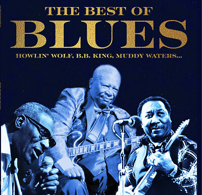 THE BEST OF MUDDY WATERS, HOWLIN  WOLF, JOHN LEE HOOKER - THE BEST OF BLUES - LP