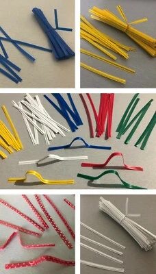 Nasenbügel Metall Draht mit Kunststoff Ummantelung Metallstab für Mundschutz H - Bild 1 von 4