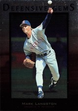 Mark Langstone Defensive Gems Upper Deck 1996 Baseball Card #136