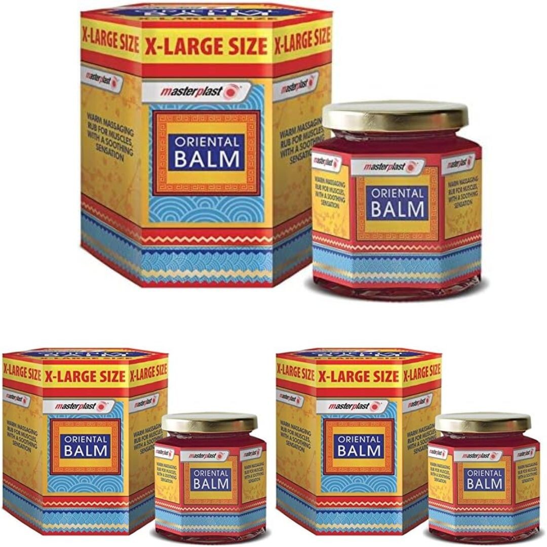 3 x Masterplast XL Oriental Balm, Warm Massaging Rub for Muscles & Joints 3x36g - Image 6