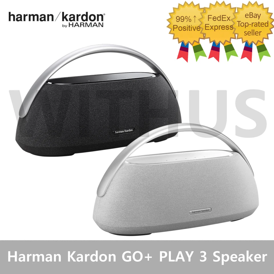 Harman Kardon GO+ PLAY 3 Portable Wireless Bluetooth Speaker