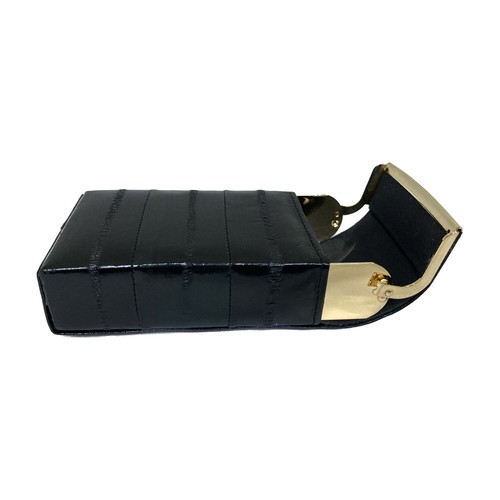 Genuine Eel Skin Leather Sliding Cigarette Case Wallet Tobacco Case - Picture 19 of 135