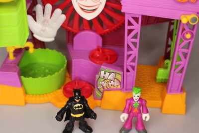 Fisher Price DC Super Friends Batman The Joker Laff Factory