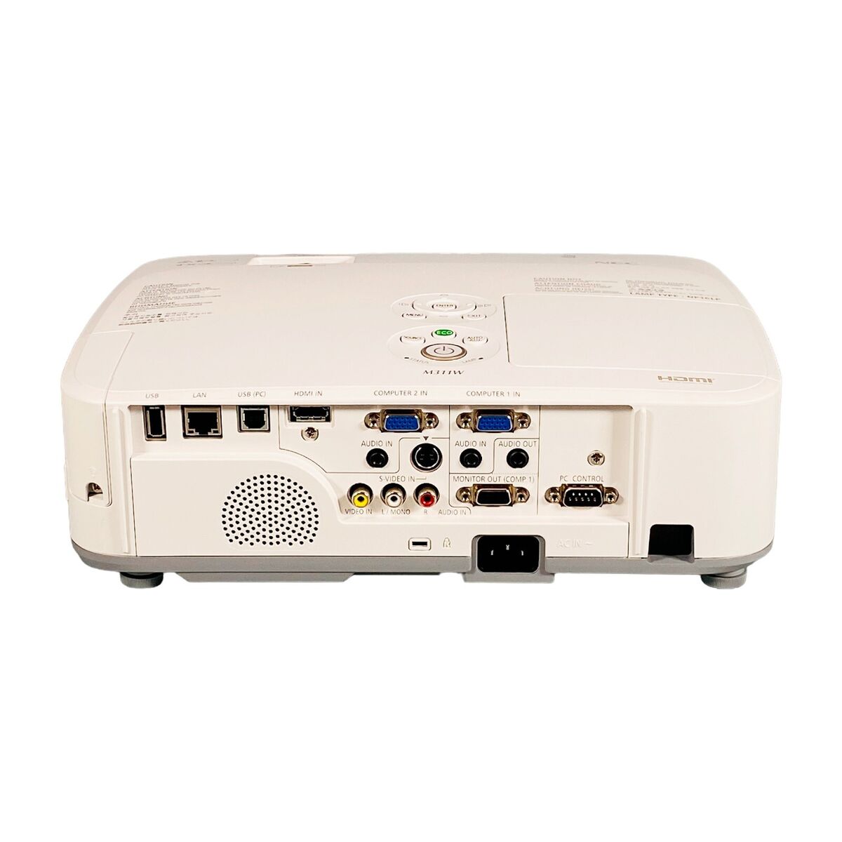 NEC NP-M311W 3LCD Projector 3100 ANSI Full HD Bundle: HDMI NEC NP-M311W 3LCD Projector 3100 ANSI Full HD Bundle: HDMI