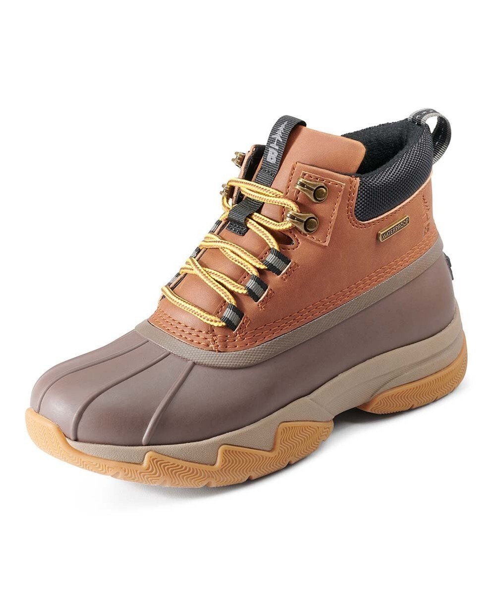 Bass Outdoor Brown Waterproof duck Boots NWT 6 Bass Cordova Duck Boots Womens Size 6 Brown Leather Rubber  main image 3