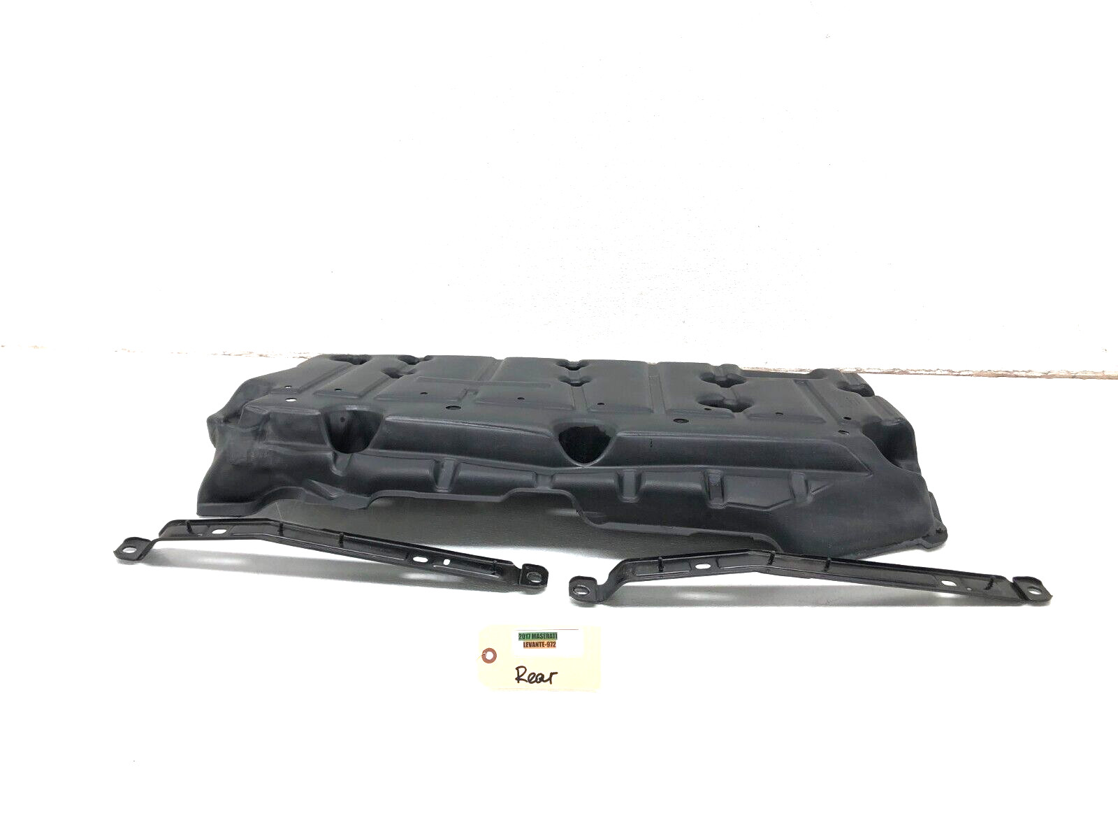 2017-2020 MASERATI LEVANTE REAR UNDER BODY SPLASH GUARD SHIELD COVER OEM.