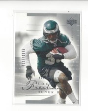 2002 Upper Deck Honor Roll #103 Brian Westbrook RC Rookie Eagles /1375 