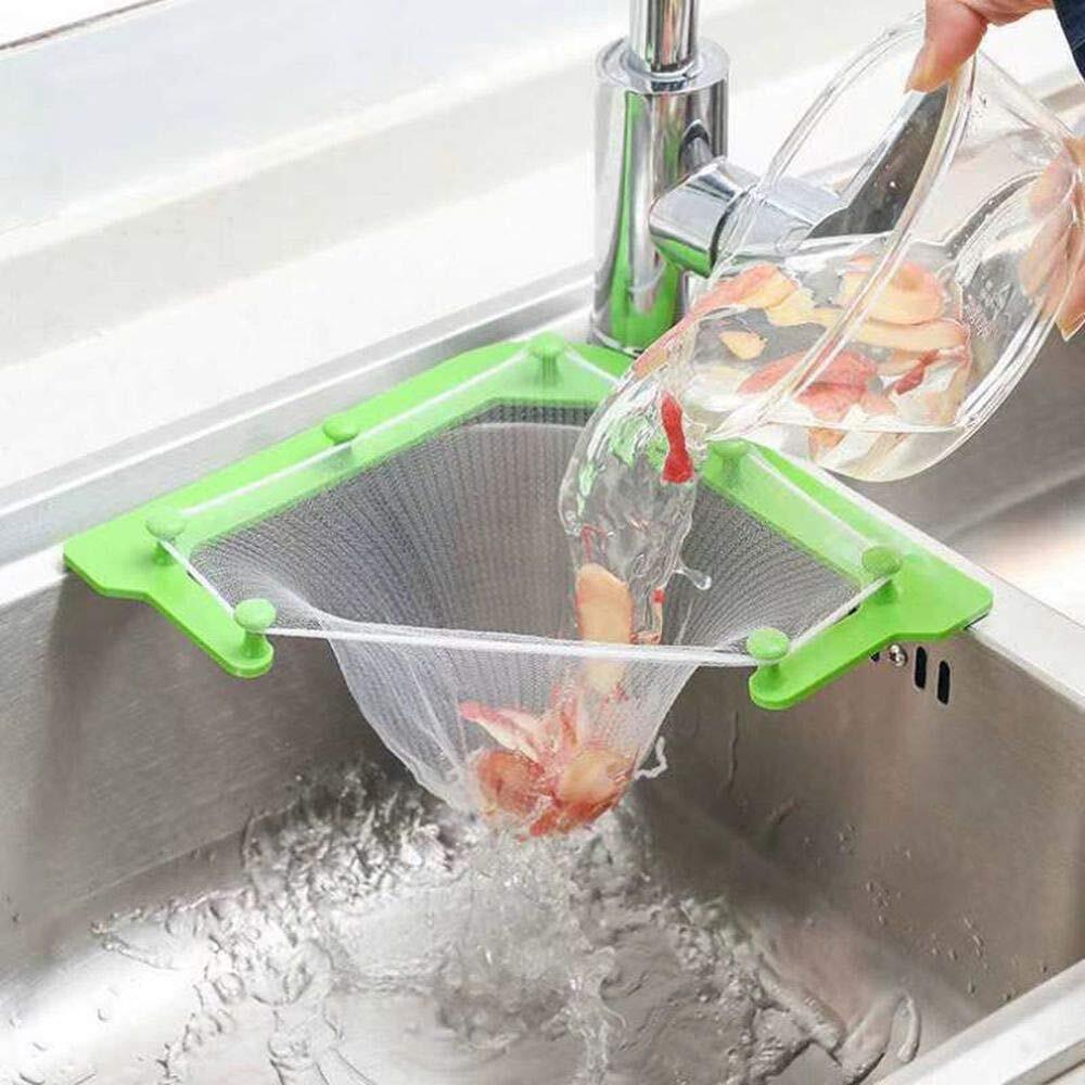 Triangolo Sink Strainer per la cucina Triangular Mesh Sink Strainer con (L7g)