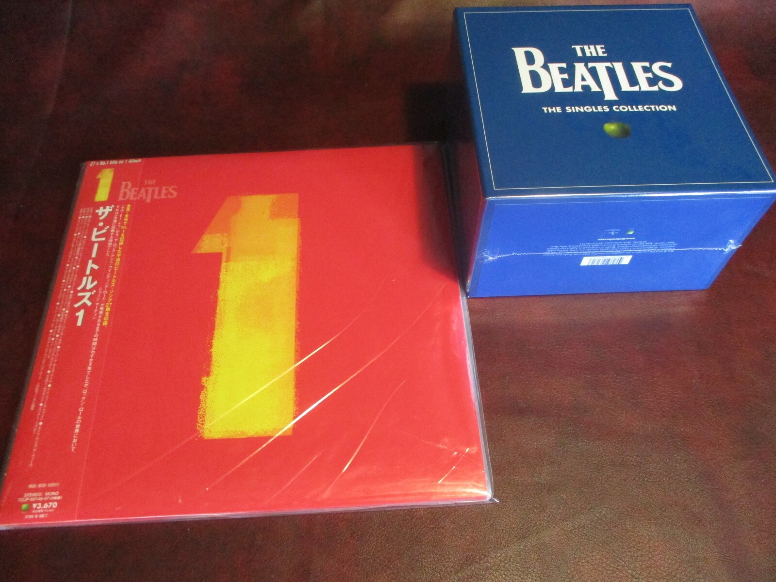 BEATLES Best 27#1 HITS 2LP VERIFIED 1ST EDITION JAPAN OBI PRESSING + 45 SINGLES