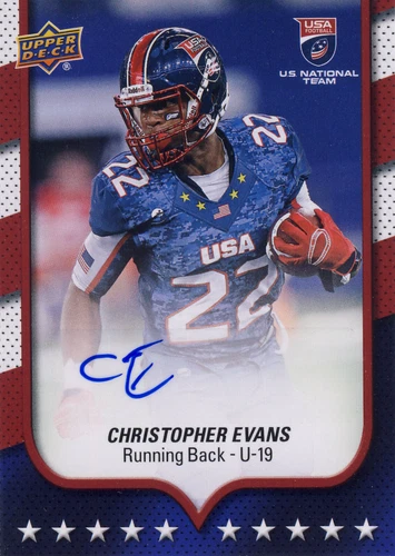 2016 Upper Deck USA Football Football Trading Cards