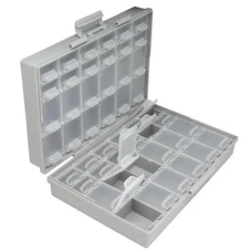 Aidetek BOX-ALL-48 lids SMD SMT Components enclosure box resistor organizer