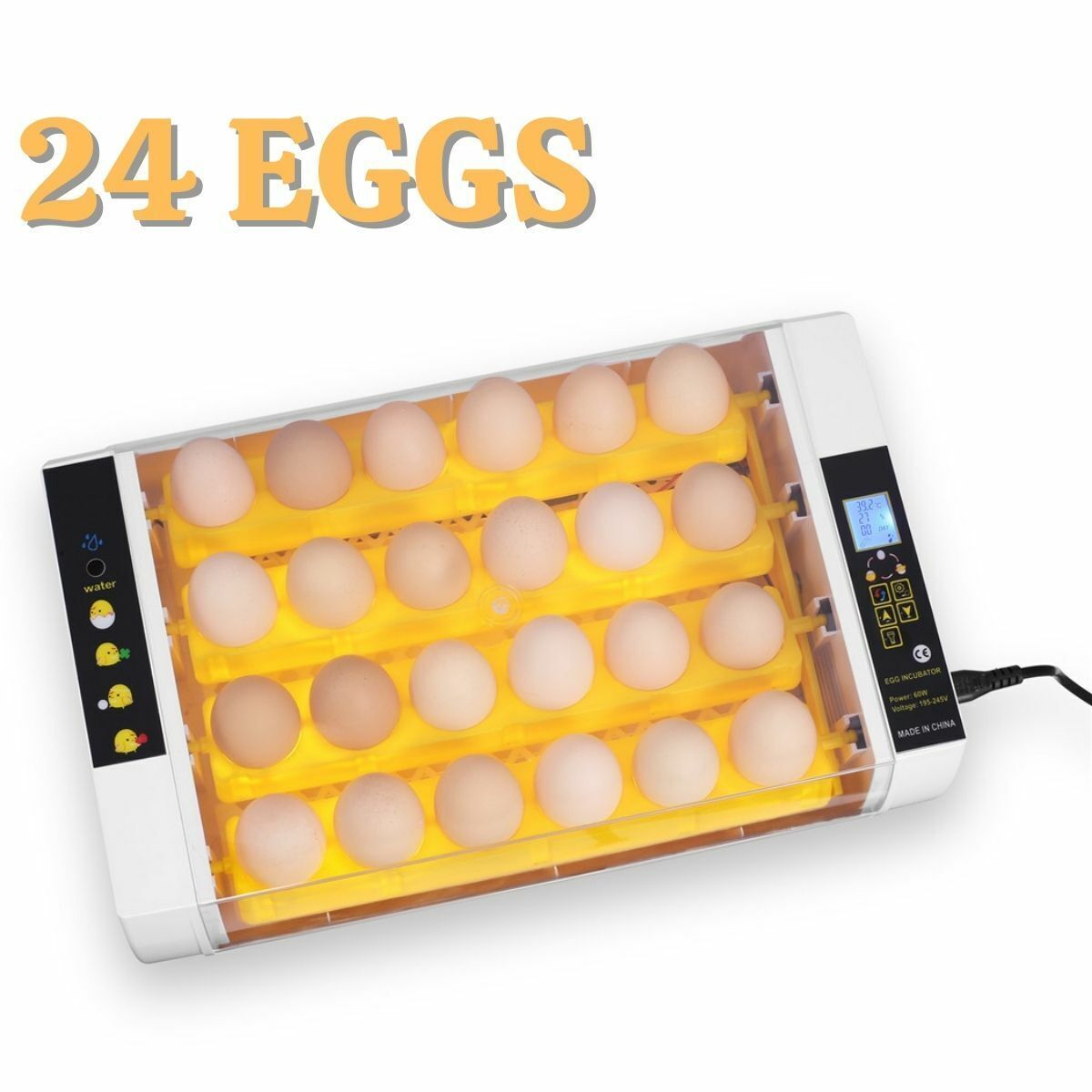 For 755 Egg Incubator Fully Automatic Poultry Incubators LED Digital