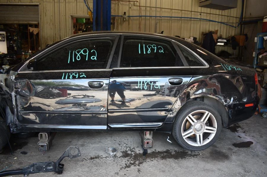 2002-2009 AUDI A4 SEDAN LH DRIVER SIDE REAR OUTER DOOR HANDLE BLACK, 5B5B BLK Foto 4 de 4