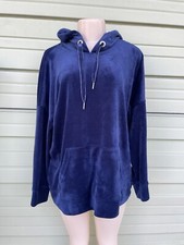Calvin Klein Performance Hoodie in Navy Blue Long Sleeves Size M 6400