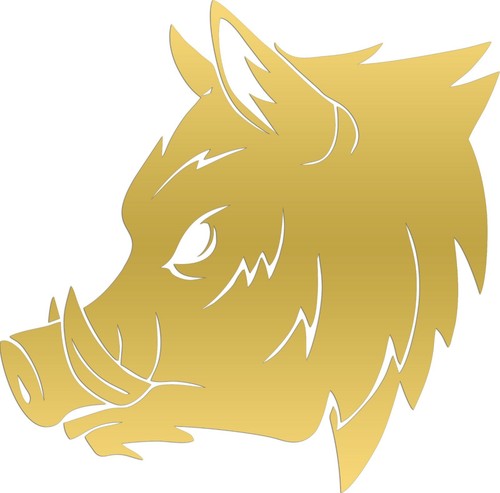 Wild Hog Piglet Porky Boar Truck JDM Auto Car Bumper Window Vinyl Decal Sticker - Picture 7 of 13