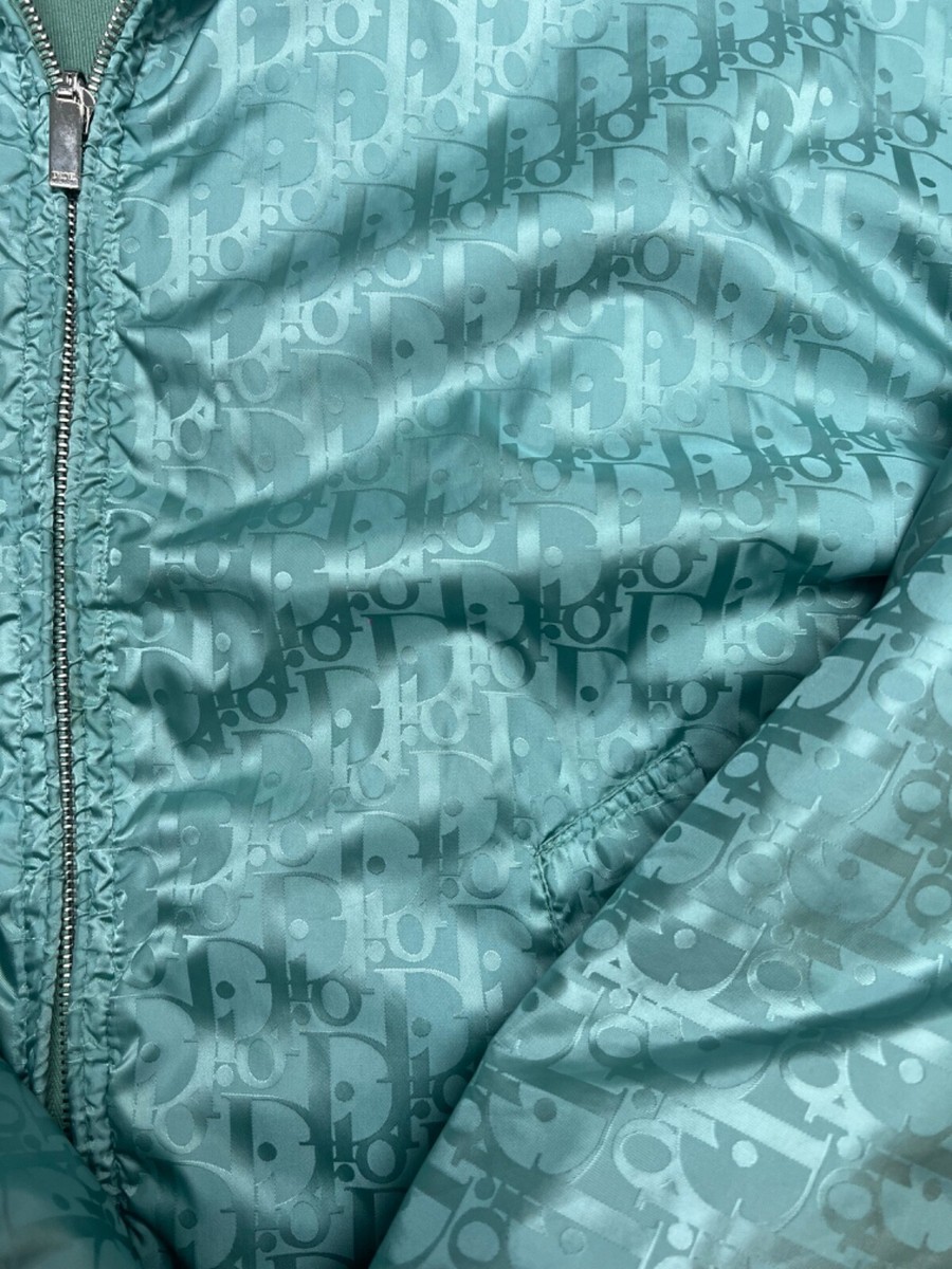 Diorディオール ショート丈コーデュロイダブルブレストジャケット　グリーン　M Diorディオール ショート丈コーデュロイダブルブレストジャケット