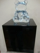 305Displays  Black 12" x 12" x 19"h Art Sculpture Stand Acrylic Pedestal Display