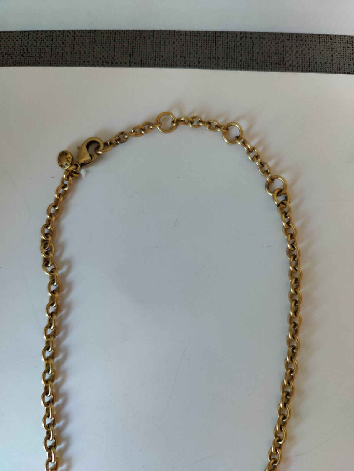 J.Crew Statement Necklace Multicolored Stones Gol… - image 4