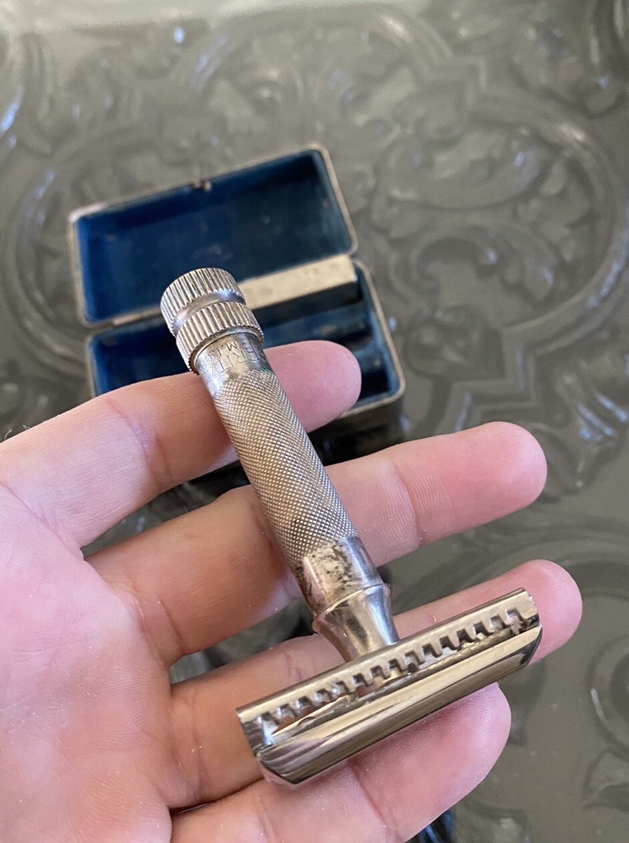 Vintage Slant Hoffritz N.Y. Safety Razor Germany | eBay