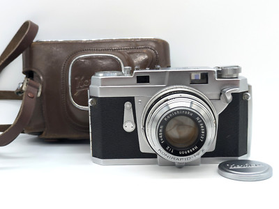 Video[Exc+5] Konica III Rangefinder 35mm Film Camera Hexanon 48mm