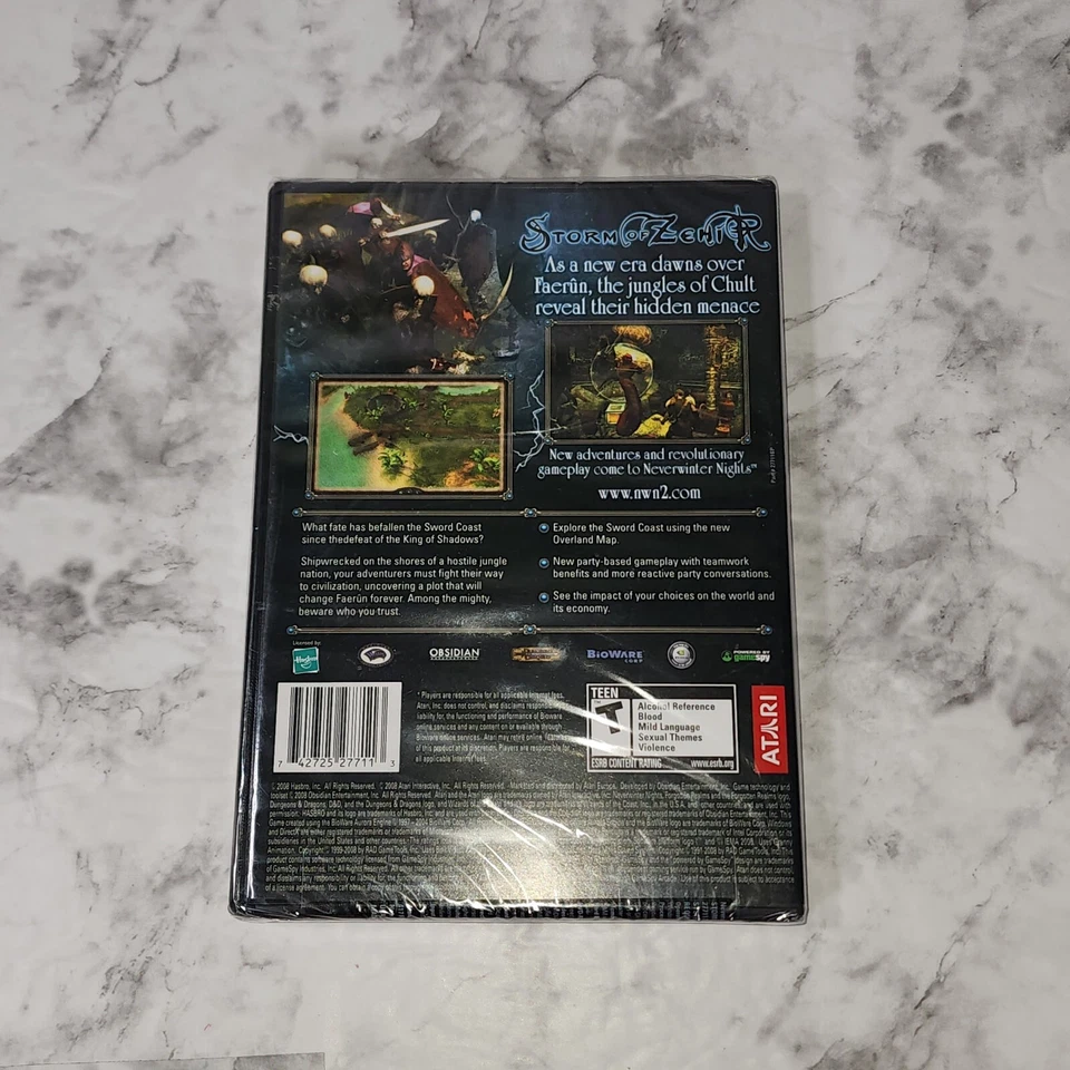 Neverwinter Nights 2 Storm of Zehir Expansion Pack Video Game (PC 2008) NEW - Image 2 of 2