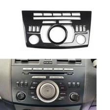 For Mazda 3 2010-2013 Rhd Abs Carbon Fiber Interior Cover Accessories Stickers