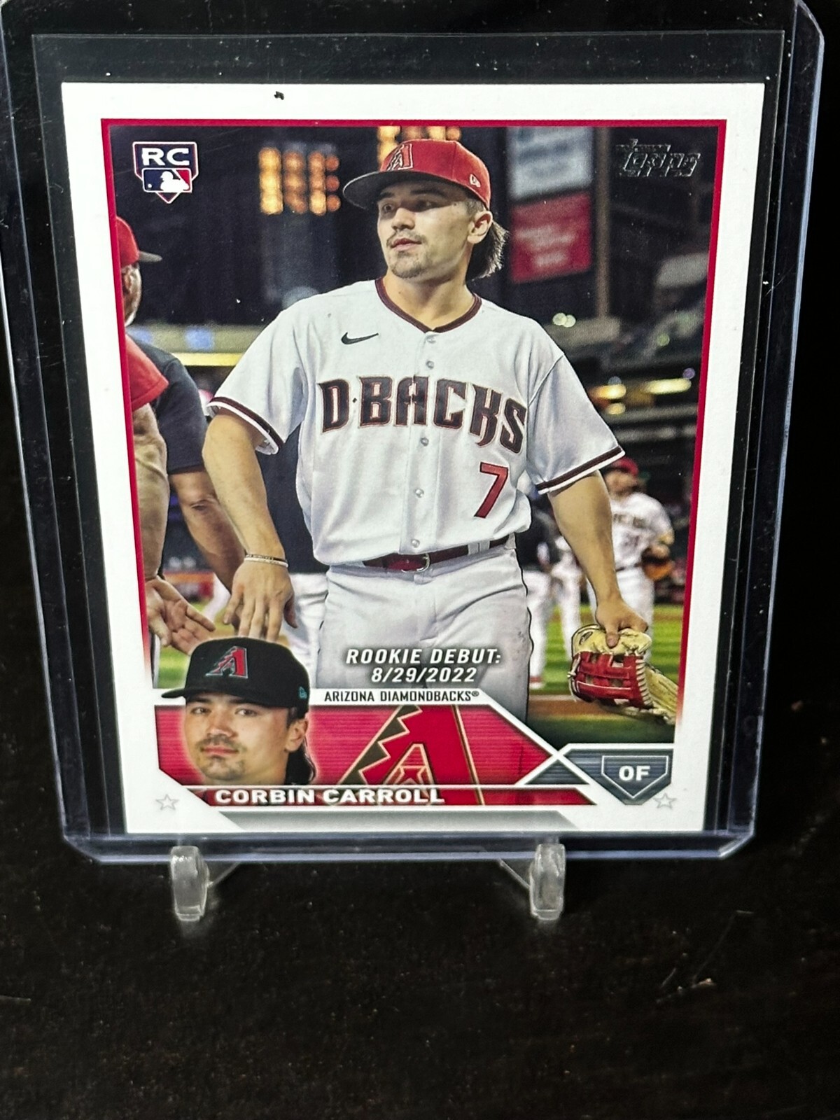 2023 Topps Update Corbin Carroll Rookie Debut #US244 Diamondbacks