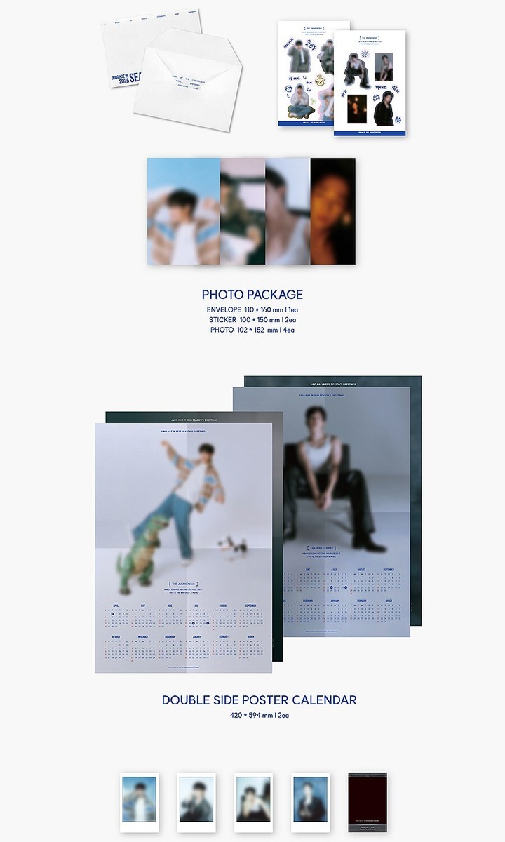 チョンヘイン　JUNG HAE 2025 SEASON’S GREETINGS PreOrder] JUNG HAE IN 2025 SEASON'S GREETINGS [The Awakening